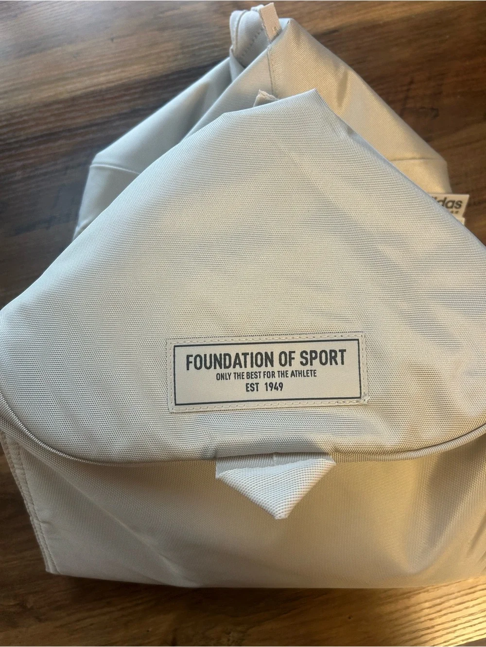adidas Light Beige Men’s Duffel Bag- Brand New, Never Used